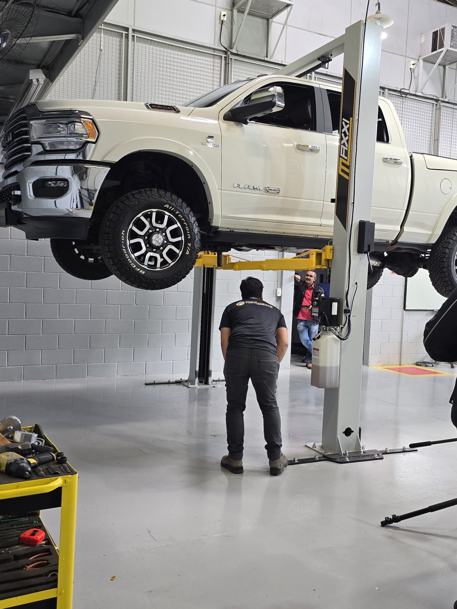 Alunos em treinamento